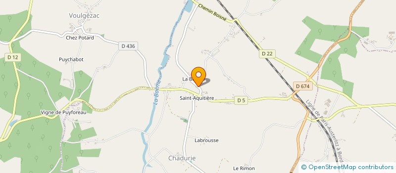localisation de l'entreprise MADAME ADELINE DARDAILLON à CHADURIE