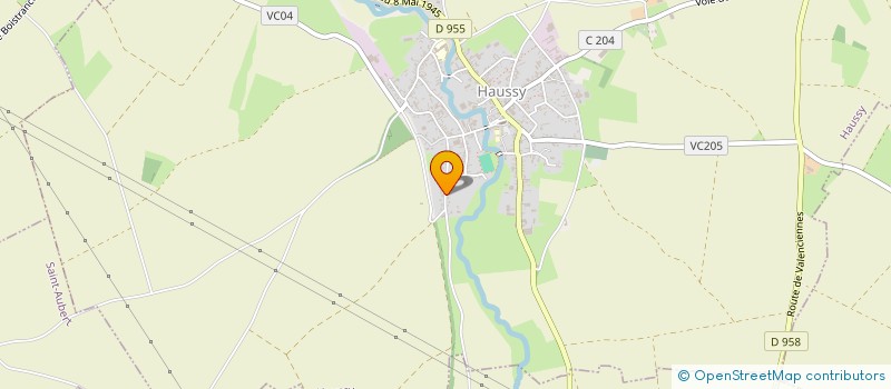 localisation de l'entreprise MADAME ADELINE DELACROIX  HAUSSY