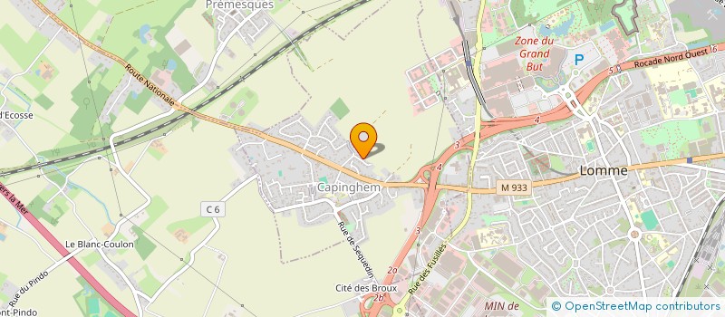 localisation de l'entreprise MADAME ADELINE DELVAL à LILLE