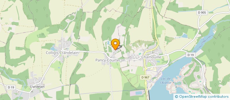 localisation de l'entreprise MADAME ADELINE DELVALLEE  BAVAY