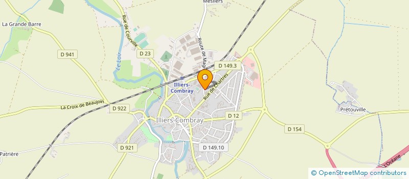 localisation de l'entreprise MADAME ADELINE DESAVIS à CHAUFFOURS