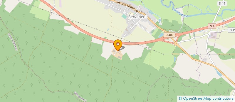 localisation de l'entreprise MADAME ADELINE DESMERES  BENAMENIL