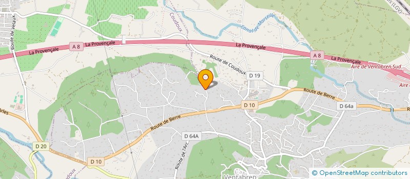 localisation de l'entreprise MADAME ADELINE DESPLAN  VENTABREN