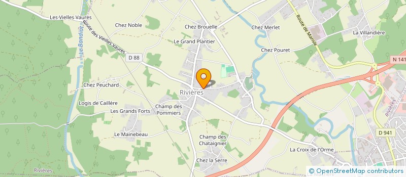 localisation de l'entreprise MADAME ADELINE DI FEO à RIVIERES