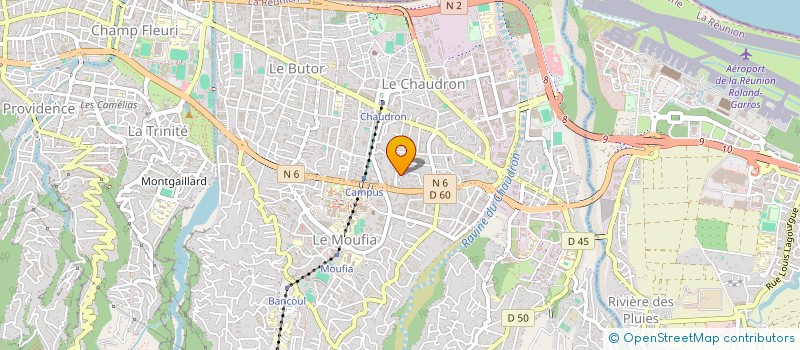 localisation de l'entreprise MADAME ADELINE DIJOUX à SAINT-DENIS