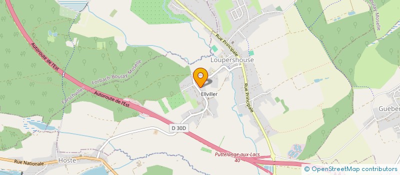 localisation de l'entreprise MADAME ADELINE DONETTI  LOUPERSHOUSE