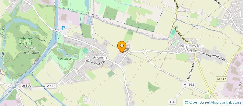 localisation de l'entreprise MADAME ADELINE DOUILLEZ  NOYELLES-LES-SECLIN