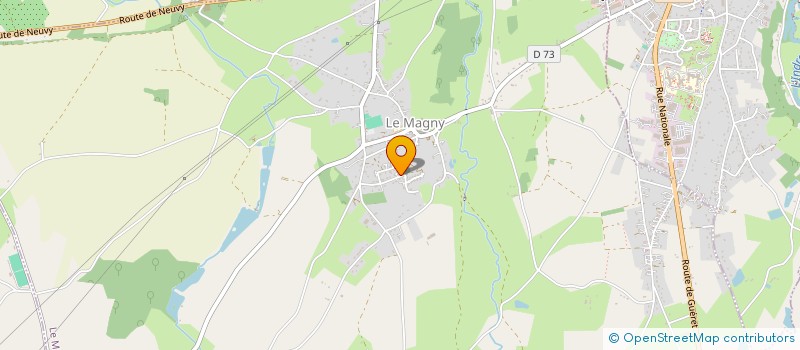 localisation de l'entreprise MADAME ADELINE DUPEUX à LE MAGNY