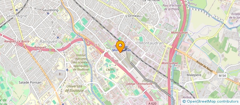 localisation de l'entreprise MADAME ADELINE DURAND à TOULOUSE