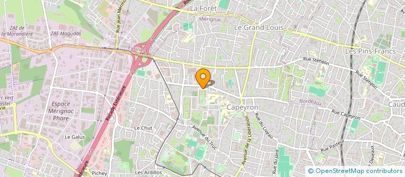 localisation de l'entreprise MADAME ADELINE EMBRY  MERIGNAC