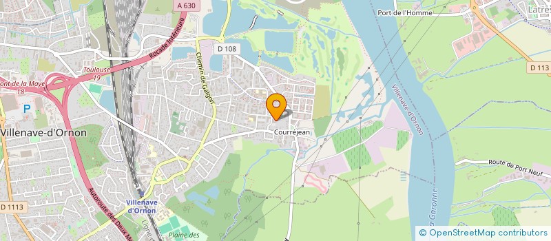 localisation de l'entreprise MADAME ADELINE ESTE  VILLENAVE-D'ORNON