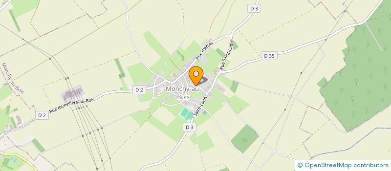 localisation de l'entreprise MADAME ADELINE ESTOP  MONCHY-AU-BOIS