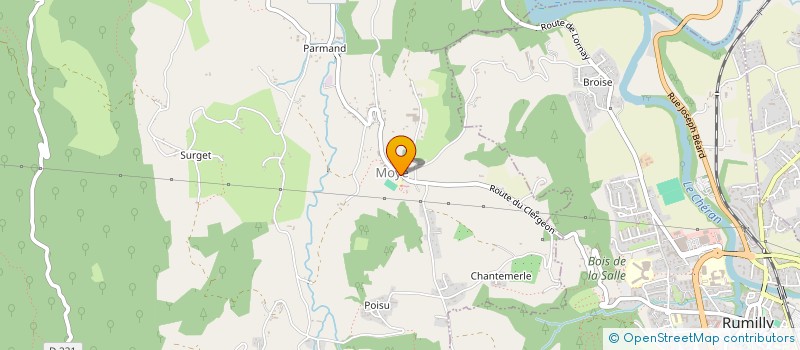 localisation de l'entreprise MADAME ADELINE FAGUER  MOYE