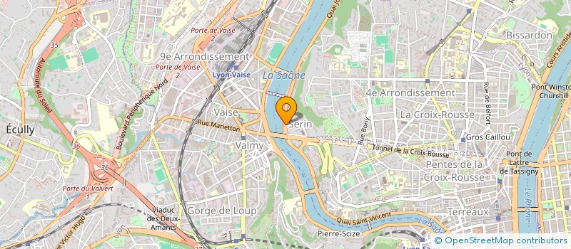 localisation de l'entreprise MADAME ADELINE FIEVET à LYON