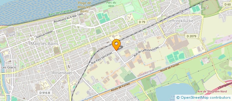 localisation de l'entreprise MADAME ADELINE FIOLET à DUNKERQUE