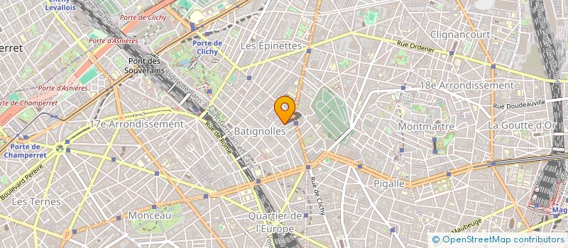 localisation de l'entreprise MADAME ADELINE FLEURY  PARIS