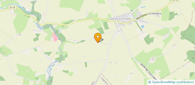 localisation de l'entreprise MADAME ADELINE FLOT  SAINTE-CEROTTE