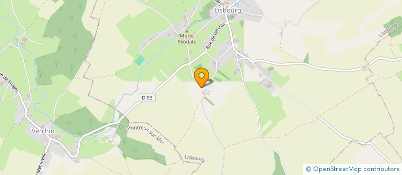 localisation de l'entreprise MADAME ADELINE FOURNIER  LISBOURG