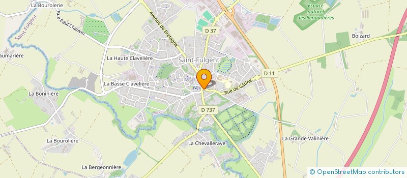 localisation de l'entreprise MADAME ADELINE FRANCOIS  CHAVAGNES-EN-PAILLERS