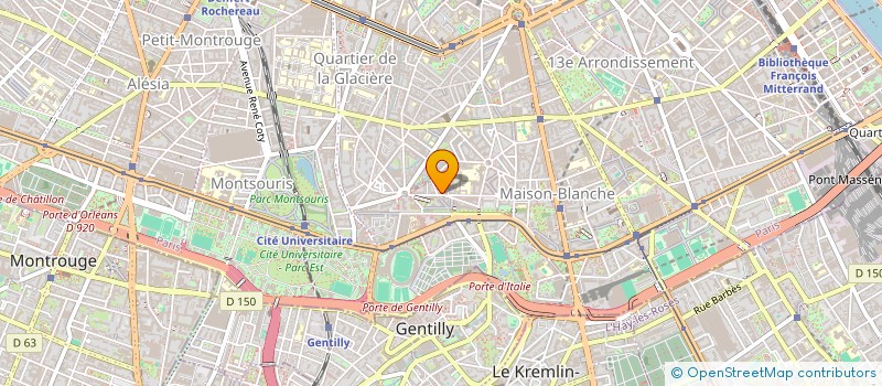 localisation de l'entreprise MADAME ADELINE GADONNEIX  PARIS