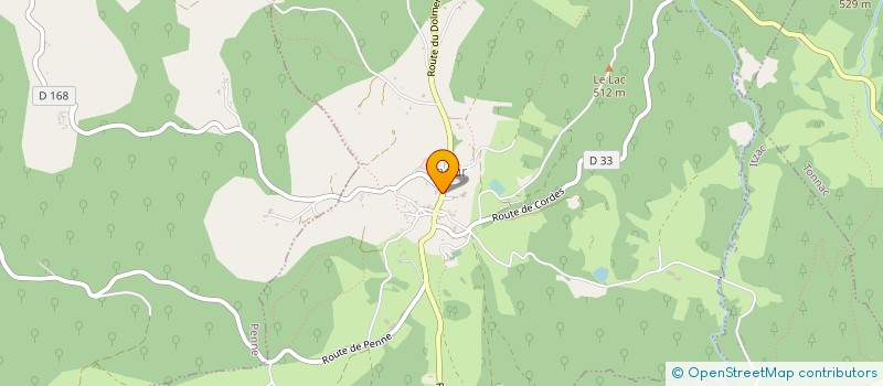 localisation de l'entreprise MADAME ADELINE GALAUP  SAINT-MICHEL-DE-VAX