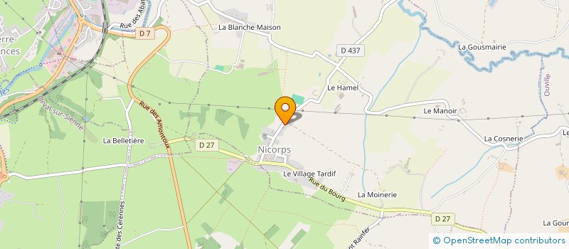 localisation de l'entreprise MADAME ADELINE GALEA  NICORPS