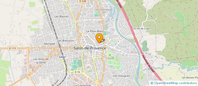 localisation de l'entreprise MADAME ADELINE GANDON  SALON-DE-PROVENCE