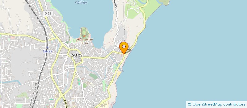 localisation de l'entreprise MADAME ADELINE GARCIA  ISTRES