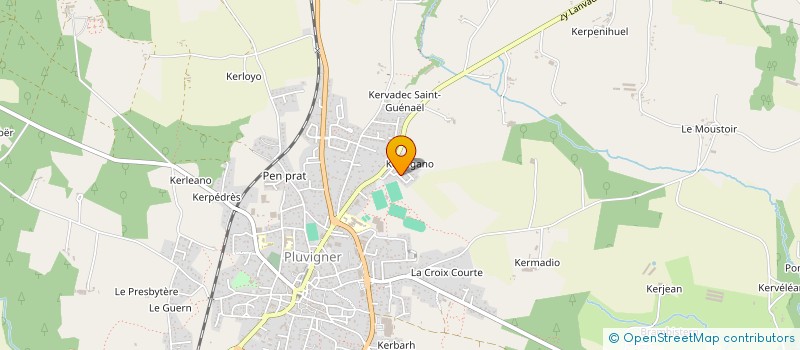 localisation de l'entreprise MADAME ADELINE GARNIER  PLUVIGNER