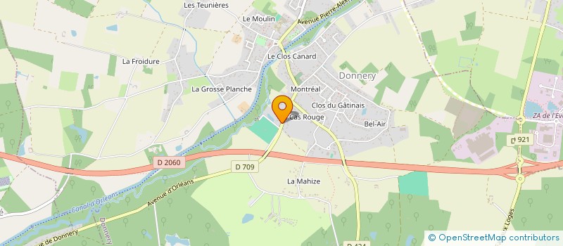 localisation de l'entreprise MADAME ADELINE GATARD à FAY-AUX-LOGES