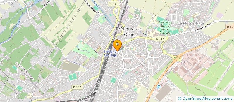 localisation de l'entreprise MADAME ADELINE GAUGAIN à BRETIGNY-SUR-ORGE