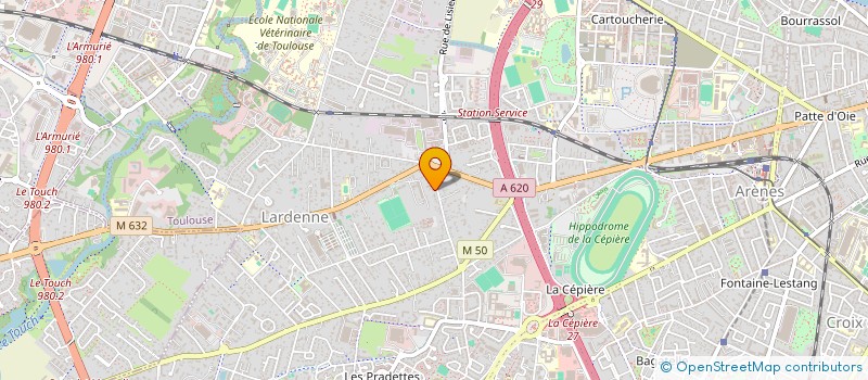 localisation de l'entreprise MADAME ADELINE GAUTIER  TOULOUSE