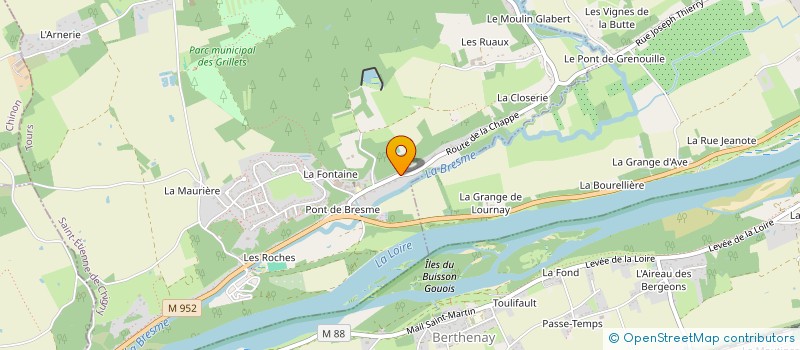 localisation de l'entreprise MADAME ADELINE GAUTRET  SAINT-ETIENNE-DE-CHIGNY