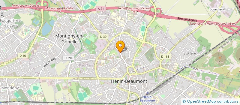 localisation de l'entreprise MADAME ADELINE GAVAZZI  NOYELLES-GODAULT