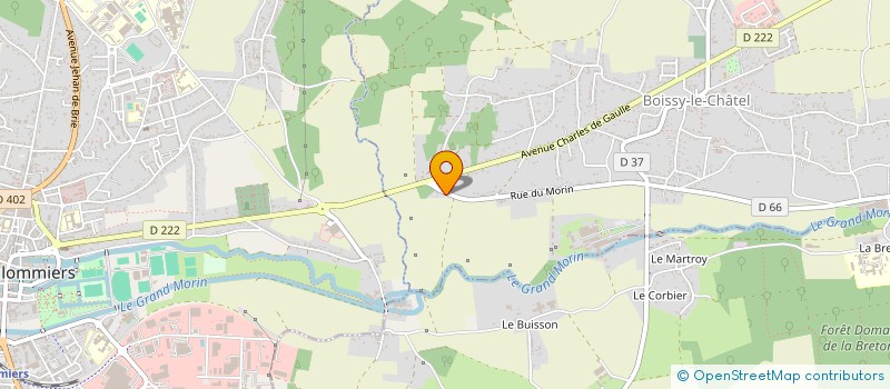localisation de l'entreprise MADAME ADELINE GERARD à BOISSY-LE-CHATEL