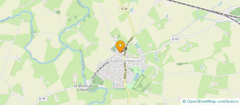 localisation de l'entreprise MADAME ADELINE GILLET  AUVERS-LE-HAMON