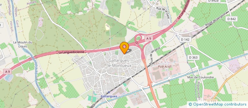 localisation de l'entreprise MADAME ADELINE GIRARDOT  AIGUES-VIVES