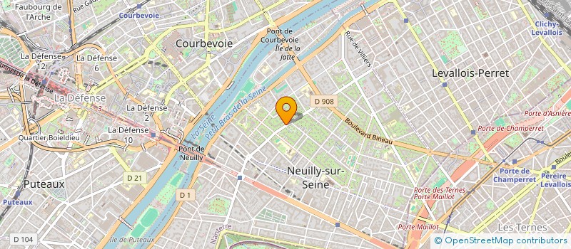 localisation de l'entreprise MADAME ADELINE GOLDMINC à NEUILLY-SUR-SEINE
