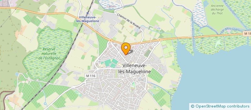 localisation de l'entreprise MADAME ADELINE GOUDARD  VILLENEUVE-LES-MAGUELONE