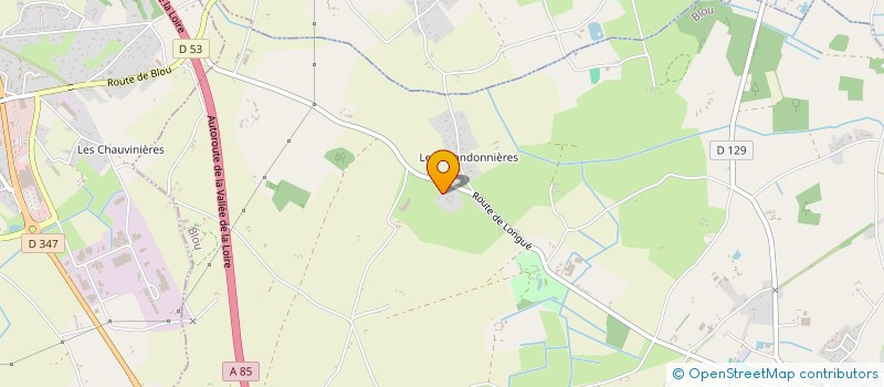 localisation de l'entreprise MADAME ADELINE GUFFROY  BLOU