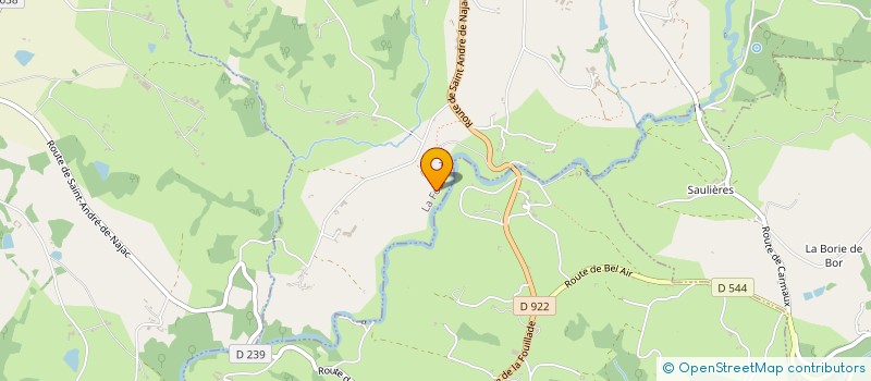 localisation de l'entreprise MADAME ADELINE GUYOT  LUNAC