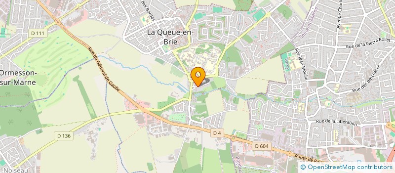 localisation de l'entreprise MADAME ADELINE HABERT  LA QUEUE-EN-BRIE