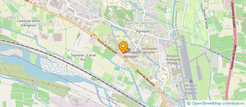 localisation de l'entreprise MADAME ADELINE HASUIK  AVIGNON