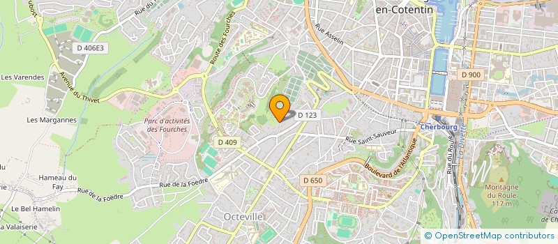 localisation de l'entreprise MADAME ADELINE HEDOUIN  CHERBOURG-EN-COTENTIN