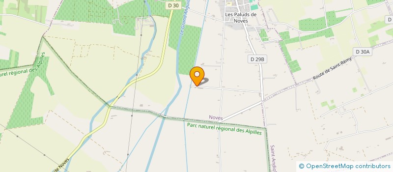 localisation de l'entreprise MADAME ADELINE HUAN  NOVES