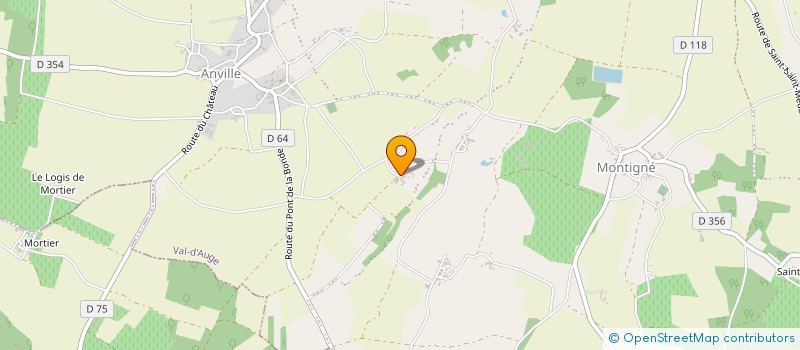 localisation de l'entreprise MADAME ADELINE HUILLIER à VAL-D'AUGE