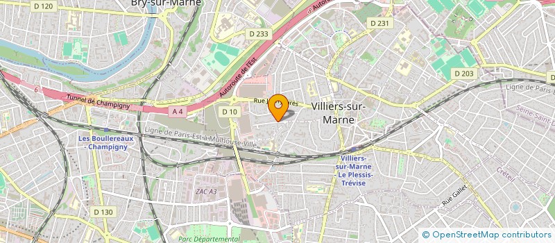 localisation de l'entreprise MADAME ADELINE IANNOTTI  VILLIERS-SUR-MARNE