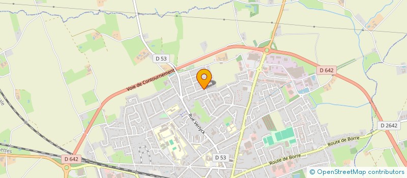 localisation de l'entreprise MADAME ADELINE IANNUCCI à HAZEBROUCK