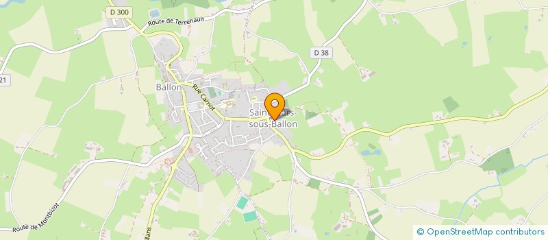 localisation de l'entreprise MADAME ADELINE IANOTTO  BALLON-SAINT MARS