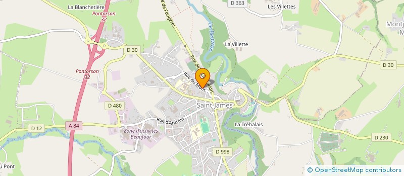 localisation de l'entreprise MADAME ADELINE IFFLY  SAINT-LAURENT-DE-TERREGATTE